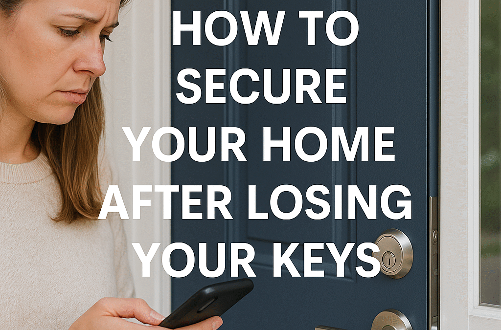 How to Secure Your Home After Losing Your Keys