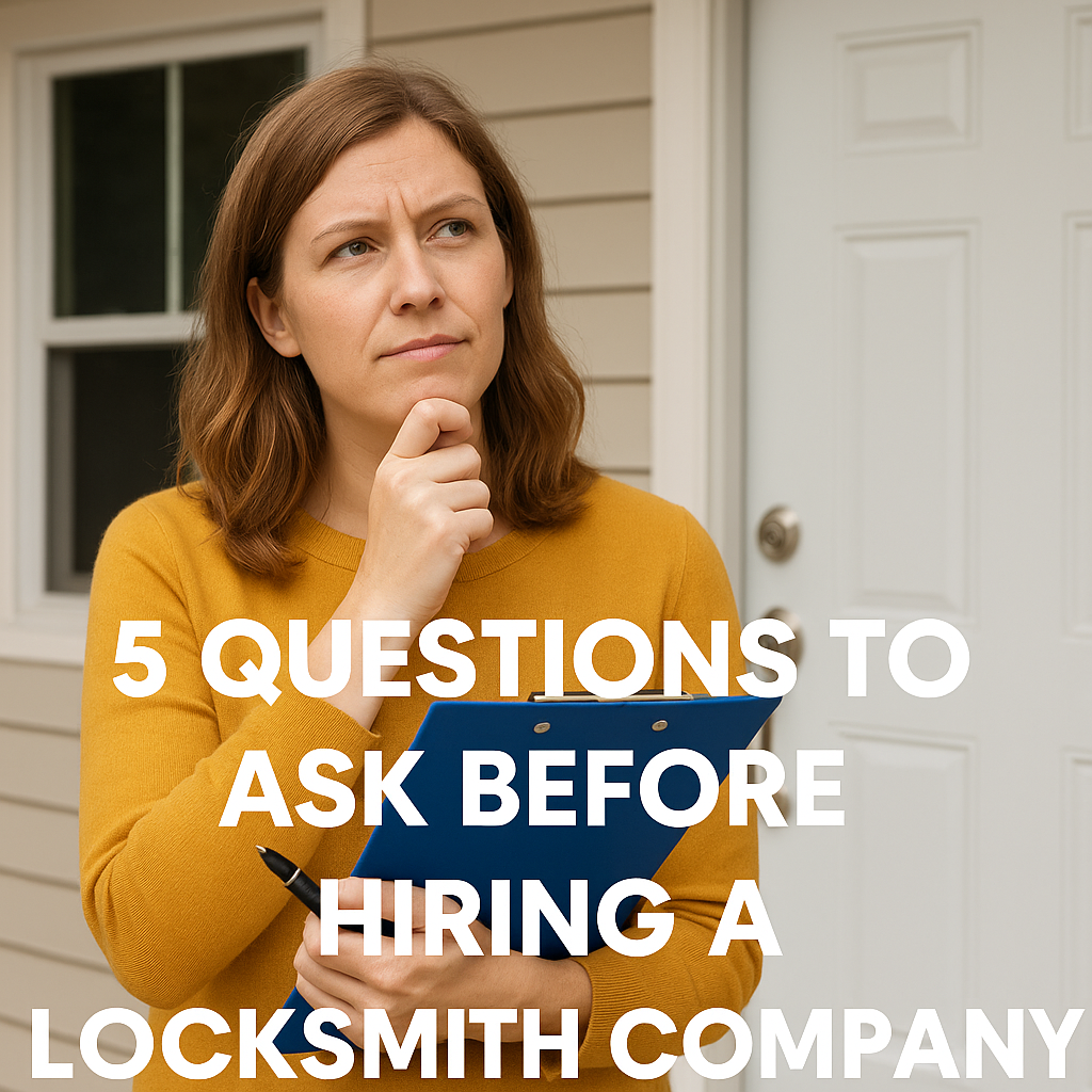 Blog 14 5 Questions to Ask Before Hiring a Locksmith Company
